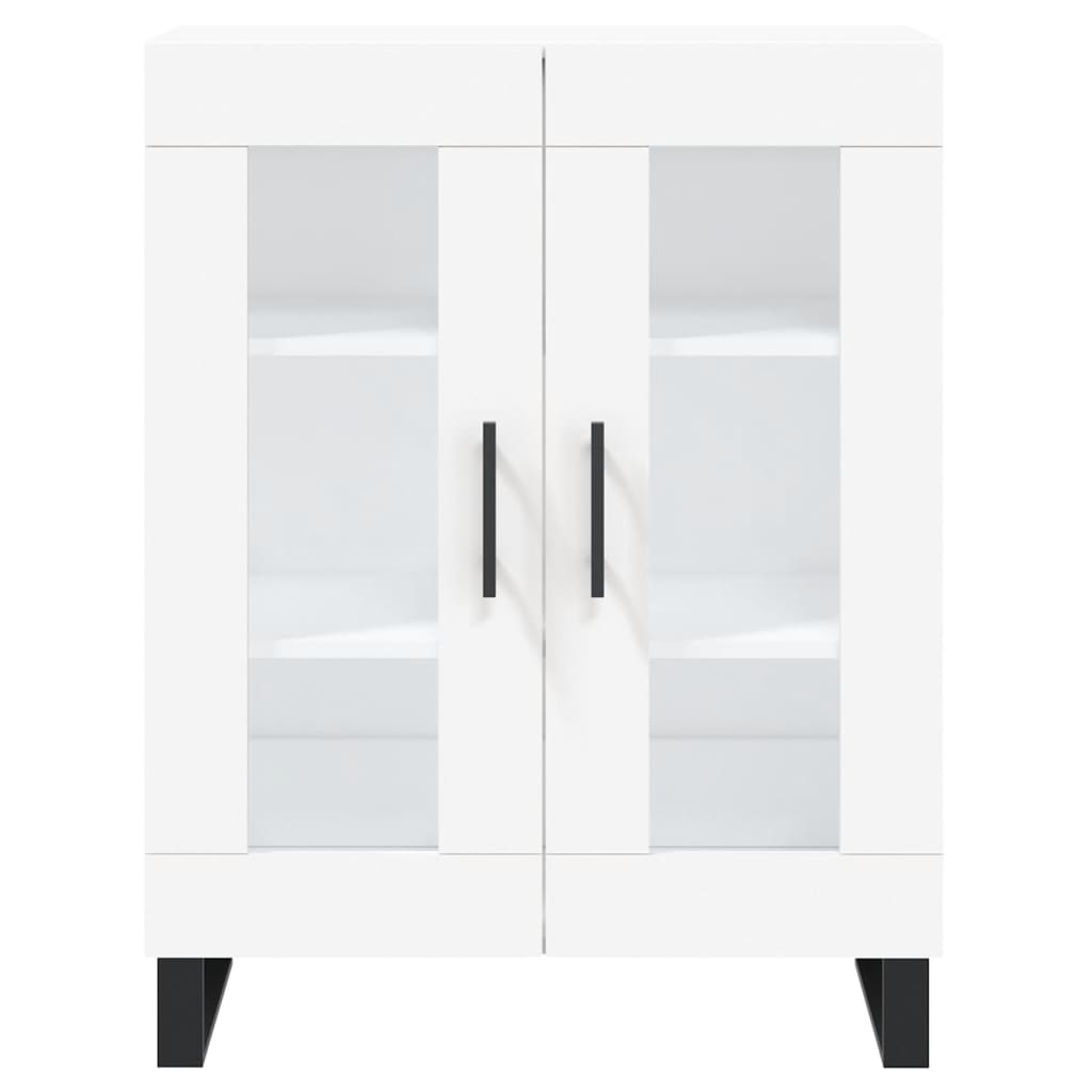 Buffet haut Blanc 69,5x34x180 cm Bois d'ingénierie - XIOS