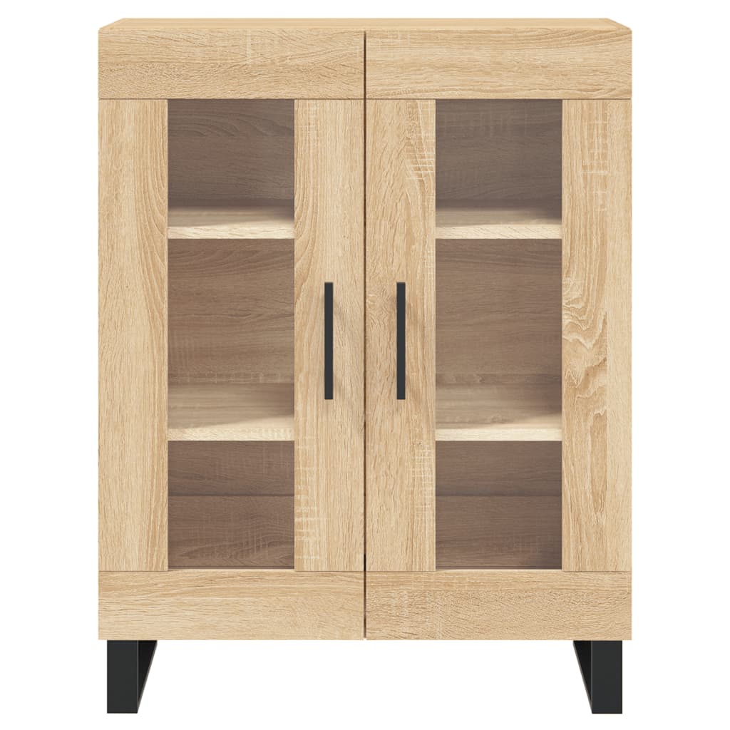 Buffet haut Chêne sonoma 69,5x34x180 cm Bois d'ingénierie - XIOS