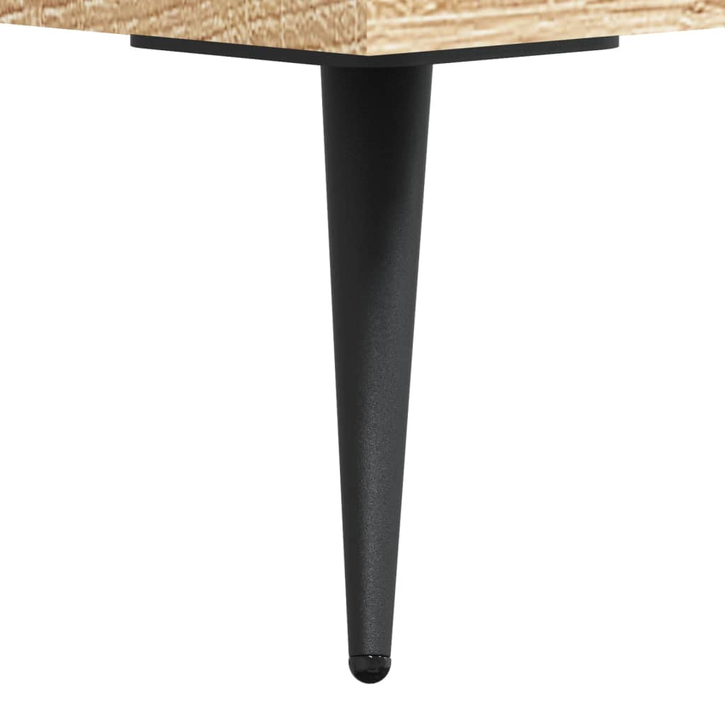Buffet haut Chêne sonoma 69,5x34x180 cm Bois d'ingénierie - XIOS