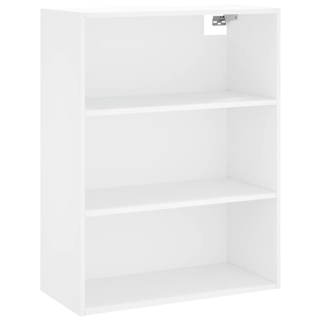 Buffet haut Blanc 69,5x34x180 cm Bois d'ingénierie - XIOS