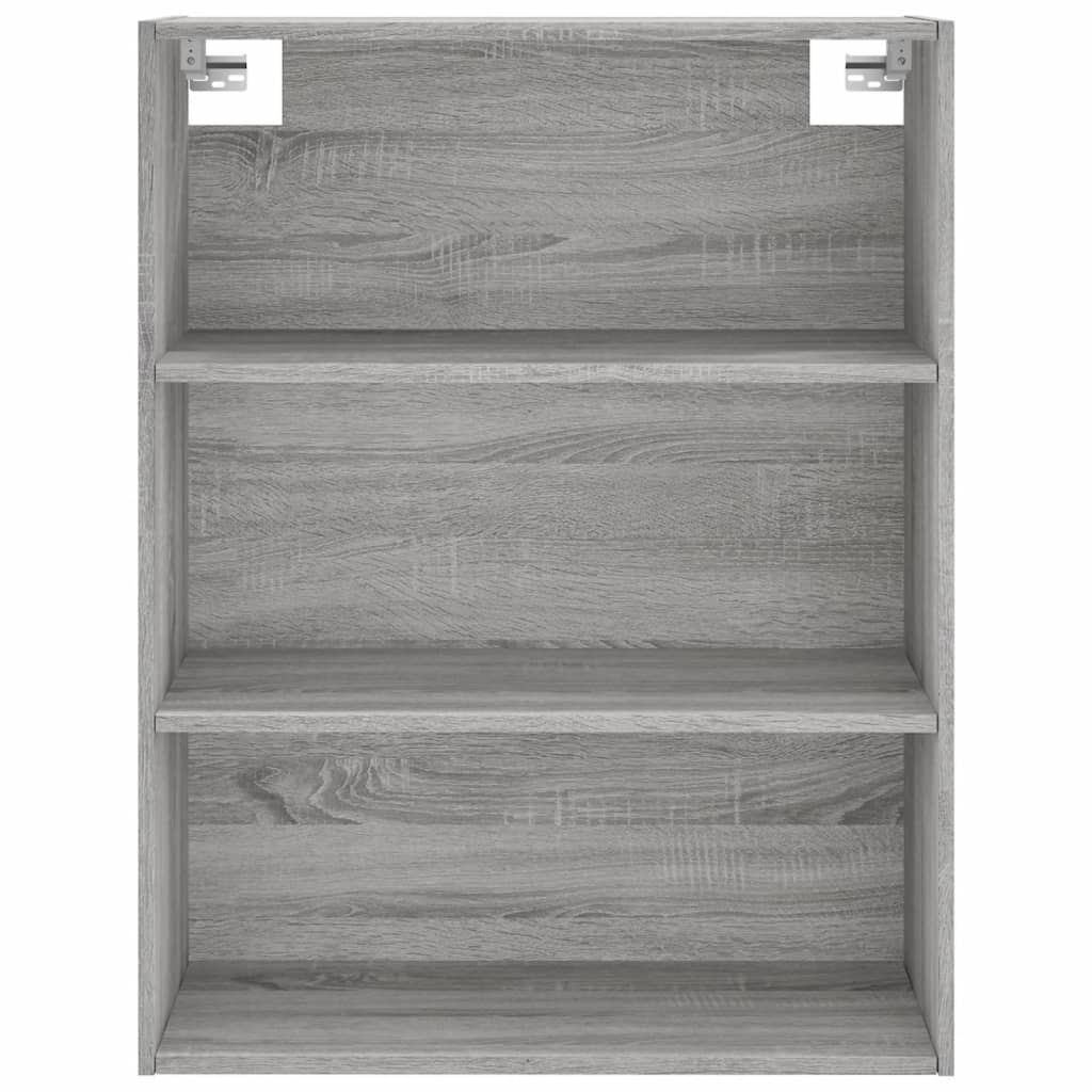 Buffet haut Sonoma gris 69,5x34x180 cm Bois d'ingénierie - XIOS