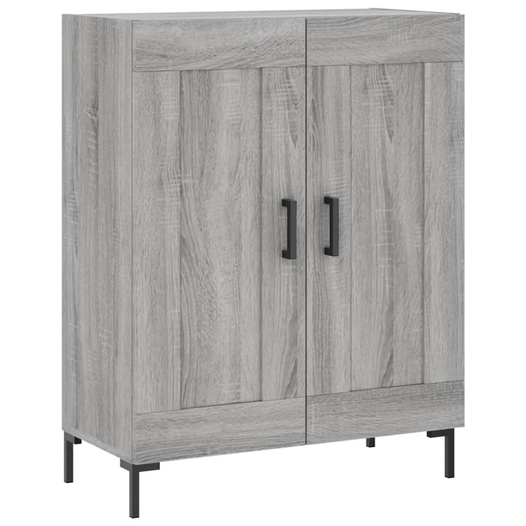 Buffet haut Sonoma gris 69,5x34x180 cm Bois d'ingénierie - XIOS