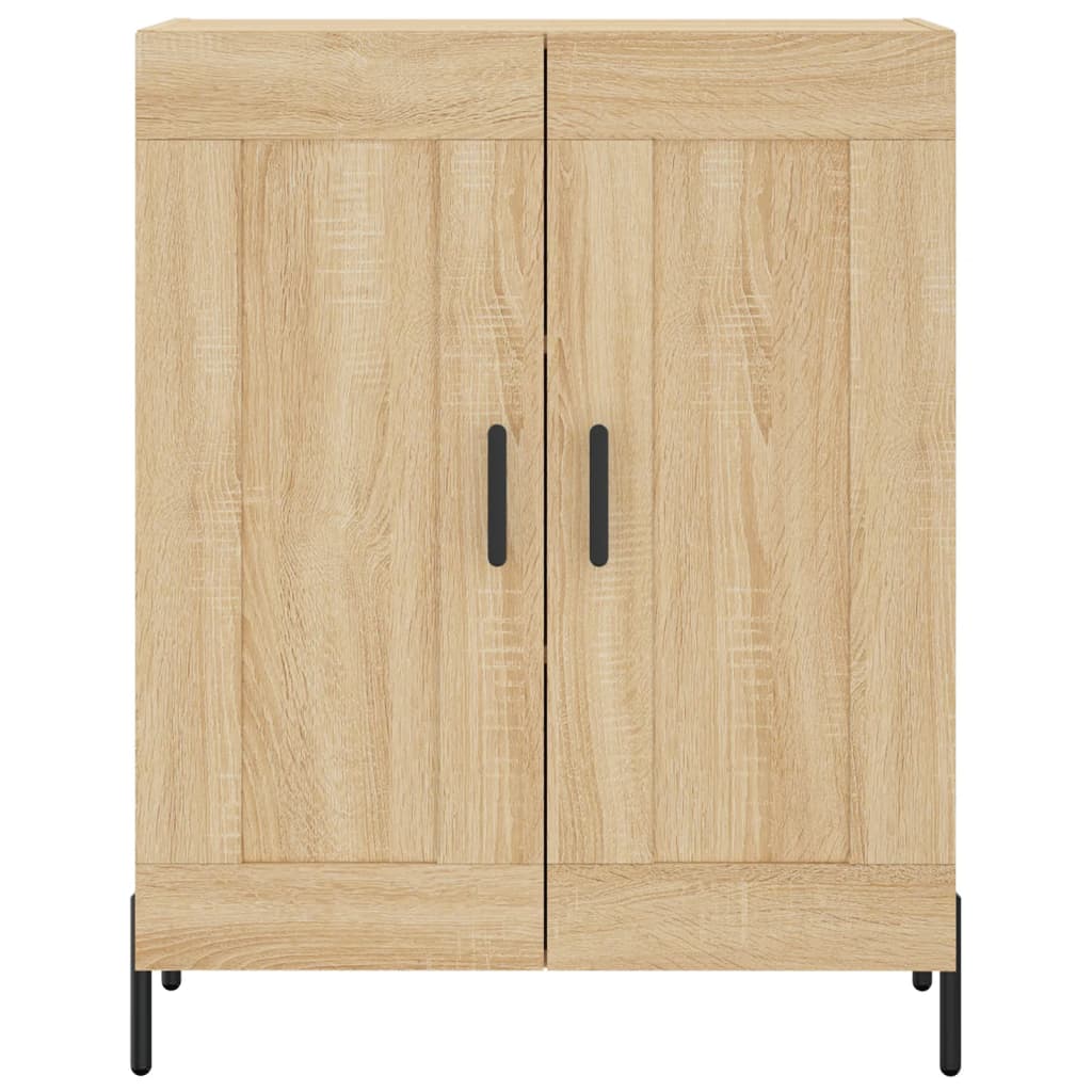 Buffet haut Chêne sonoma 69,5x34x180 cm Bois d'ingénierie - XIOS