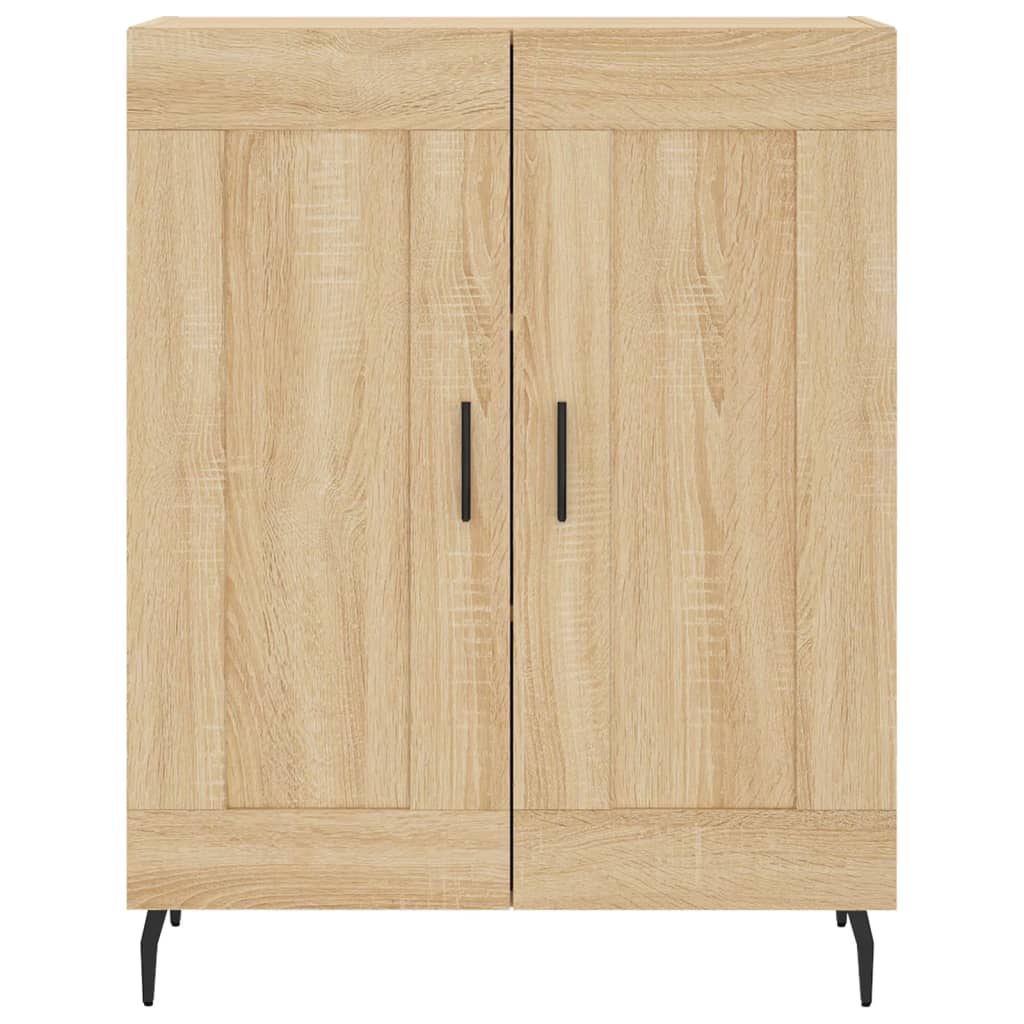 Buffet haut Chêne sonoma 69,5x34x180 cm Bois d'ingénierie - XIOS