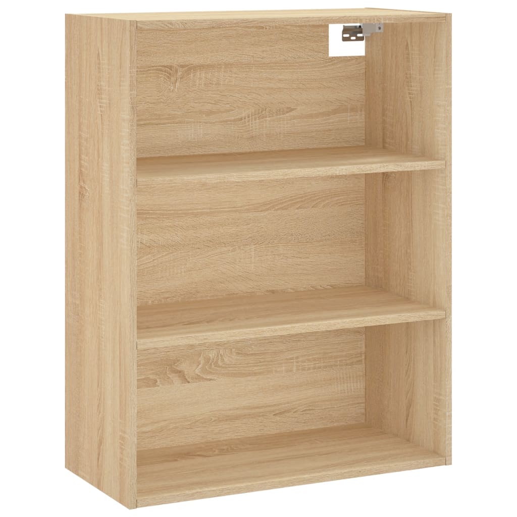 Buffet haut Chêne sonoma 69,5x34x180 cm Bois d'ingénierie - XIOS