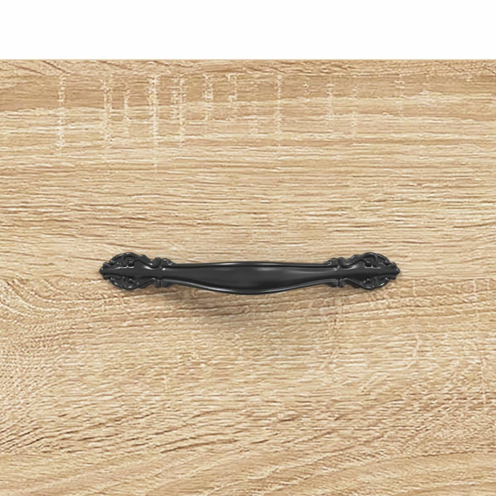 Buffet haut Chêne sonoma 69,5x34x180 cm Bois d'ingénierie - XIOS