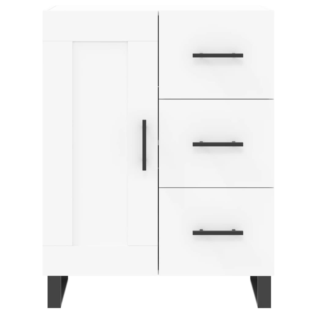 Buffet haut Blanc 69,5x34x180 cm Bois d'ingénierie - XIOS