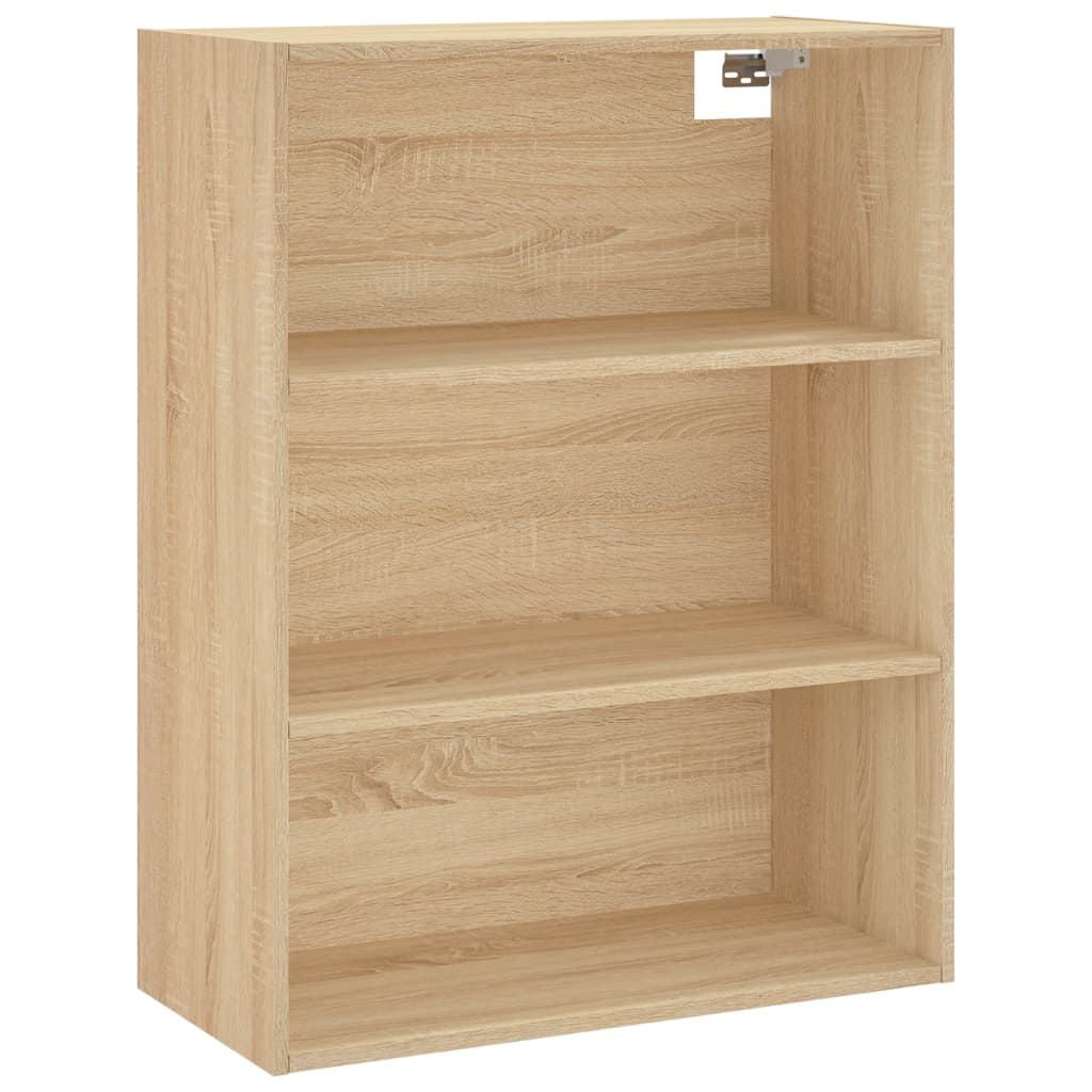 Buffet haut Chêne sonoma 69,5x34x180 cm Bois d'ingénierie - XIOS