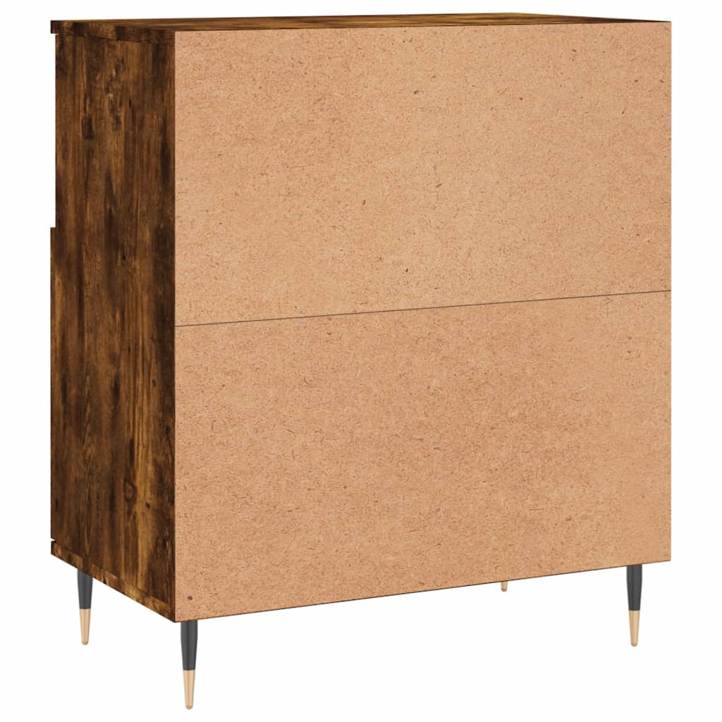 Buffets 2 pcs chêne fumé bois d'ingénierie - XIOS