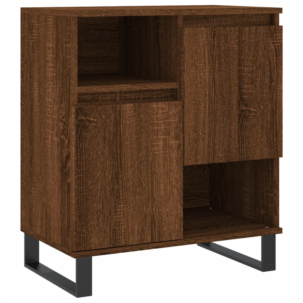 Buffets 2 pcs chêne marron bois d'ingénierie - XIOS