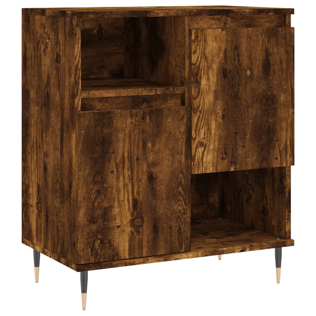 Buffets 3 pcs Chêne fumé Bois d'ingénierie - XIOS