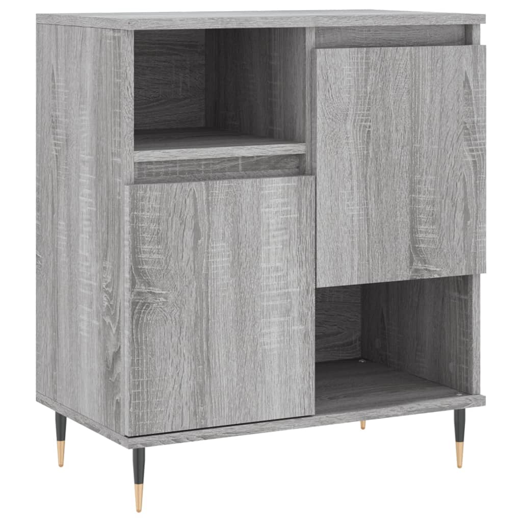 Buffets 3 pcs Sonoma gris Bois d'ingénierie - XIOS
