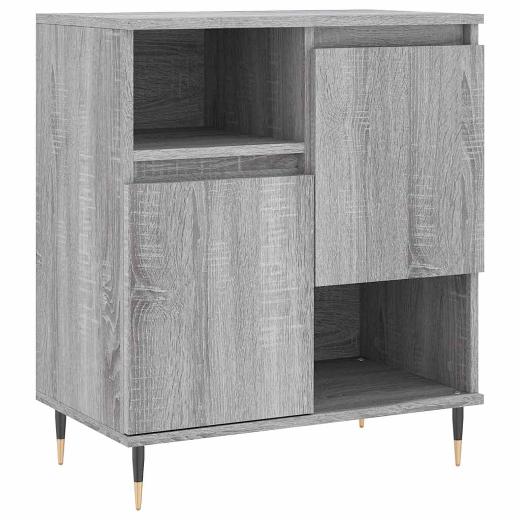 Buffets 3 pcs Sonoma gris Bois d'ingénierie - XIOS