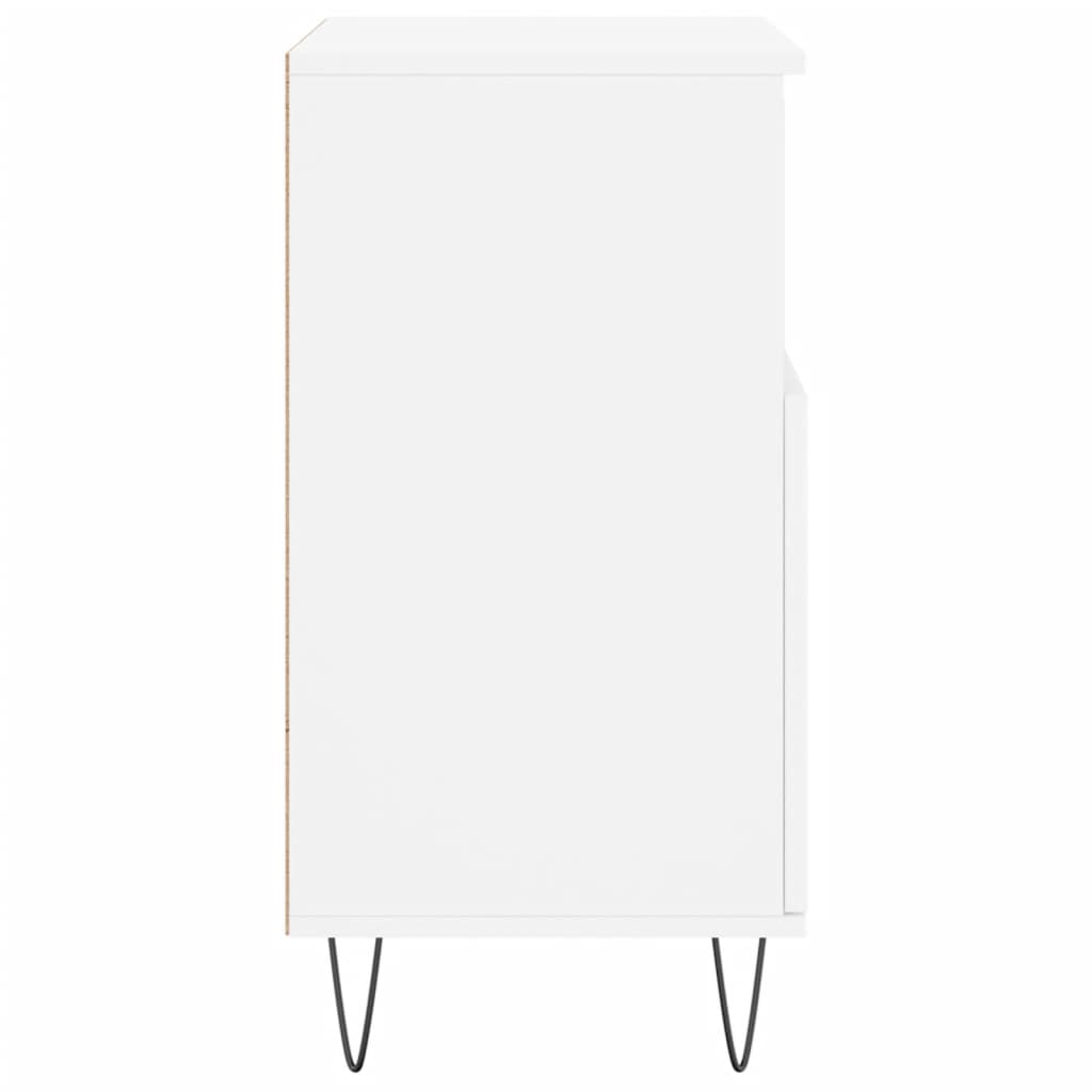 Buffets 3 pcs Blanc Bois d'ingénierie