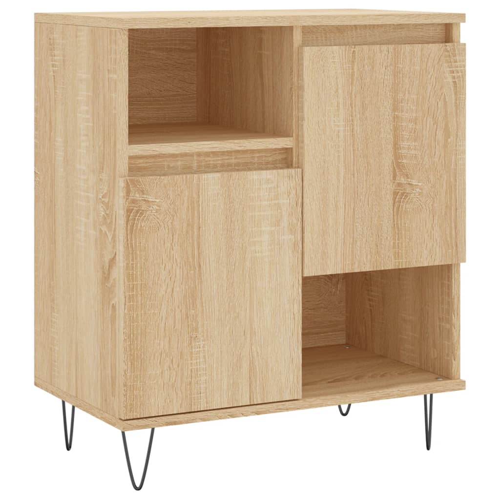 Buffets 3 pcs Chêne sonoma Bois d'ingénierie - XIOS