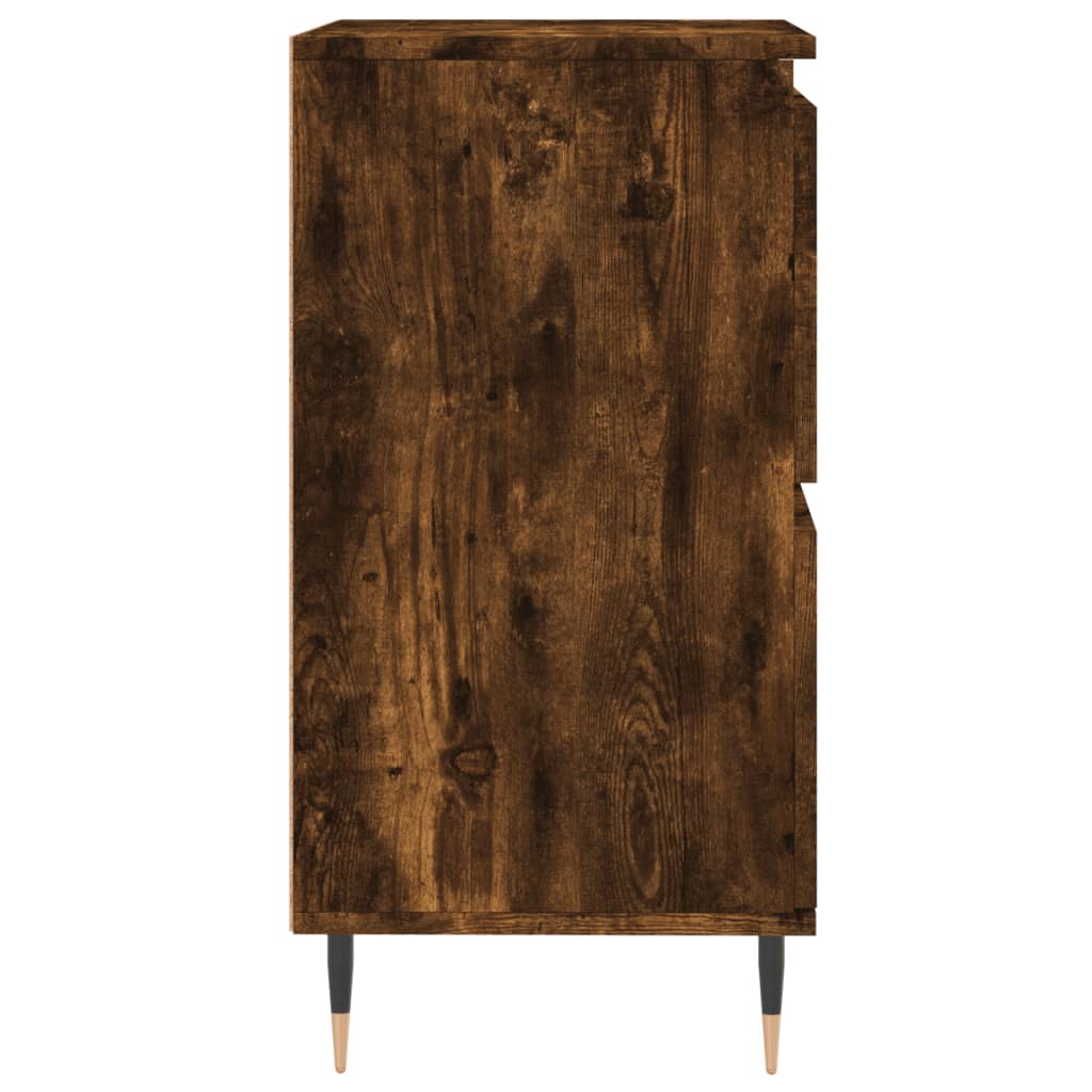Buffets 2 pcs chêne fumé bois d'ingénierie - XIOS