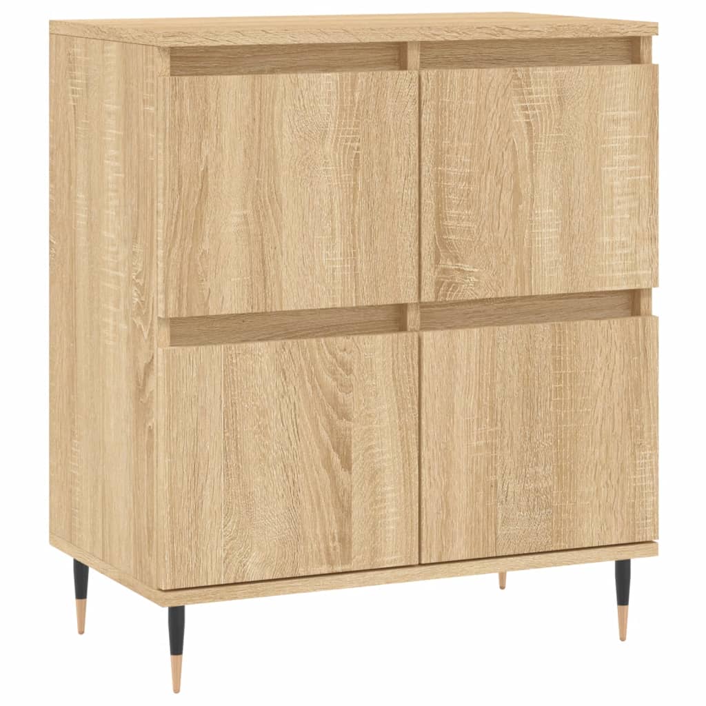 Buffets 3 pcs Chêne sonoma Bois d'ingénierie - XIOS