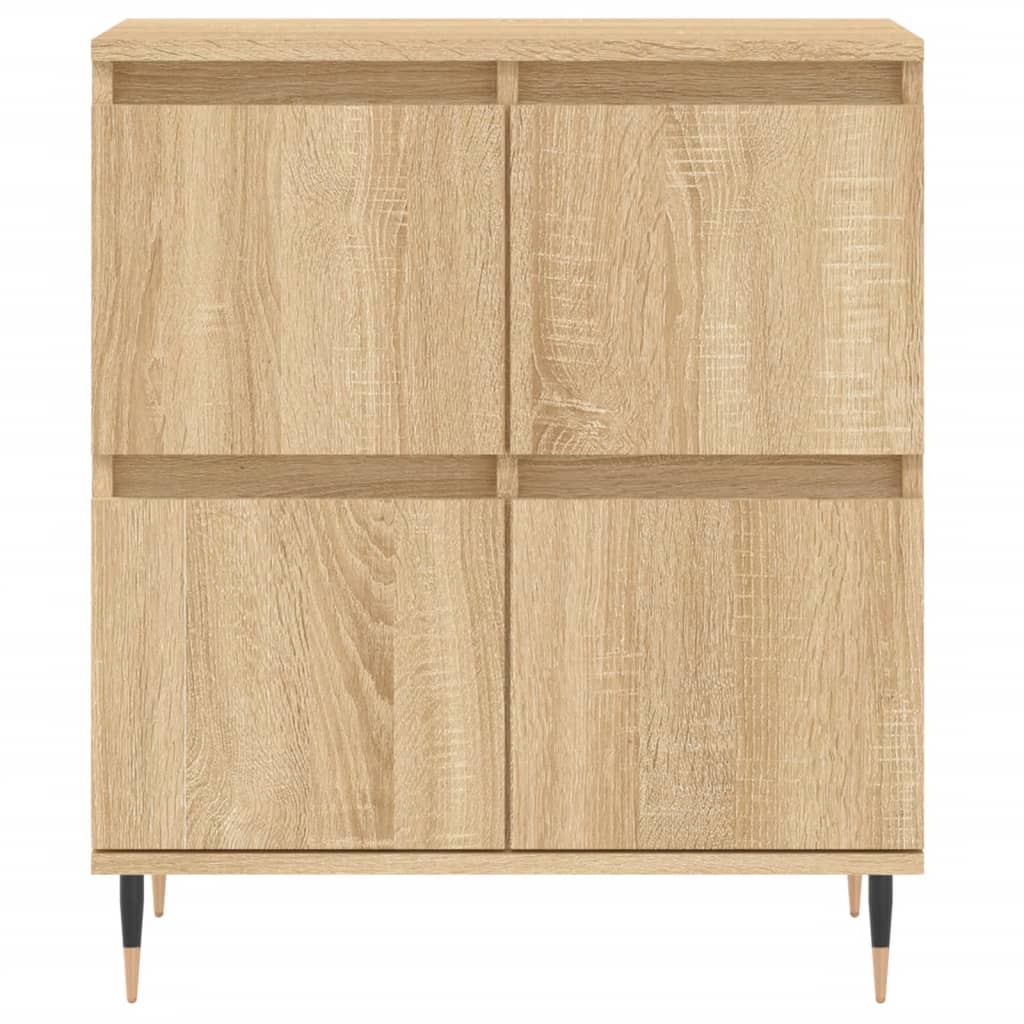 Buffets 3 pcs Chêne sonoma Bois d'ingénierie - XIOS