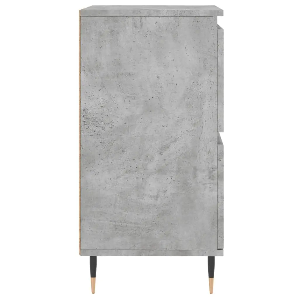 Buffets 3 pcs gris béton bois d’ingénierie - XIOS