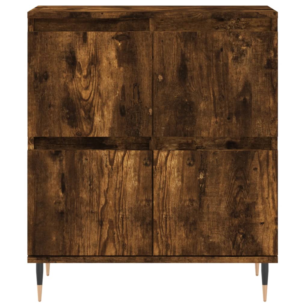 Buffets 3 pcs Chêne fumé Bois d'ingénierie - XIOS