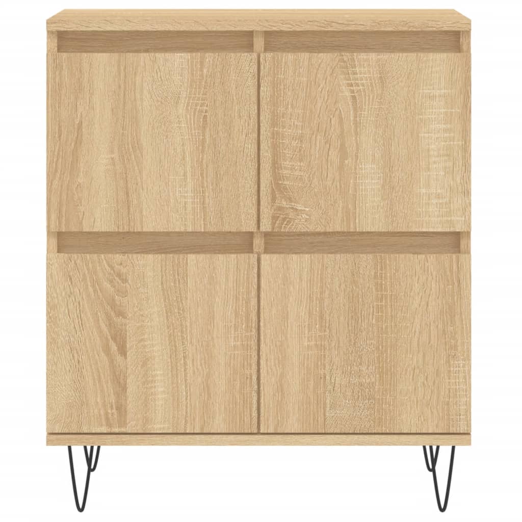 Buffets 3 pcs Chêne sonoma Bois d'ingénierie - XIOS