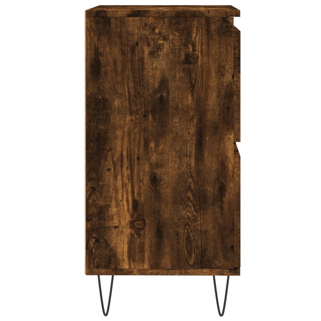 Buffets 3 pcs Chêne fumé Bois d'ingénierie - XIOS