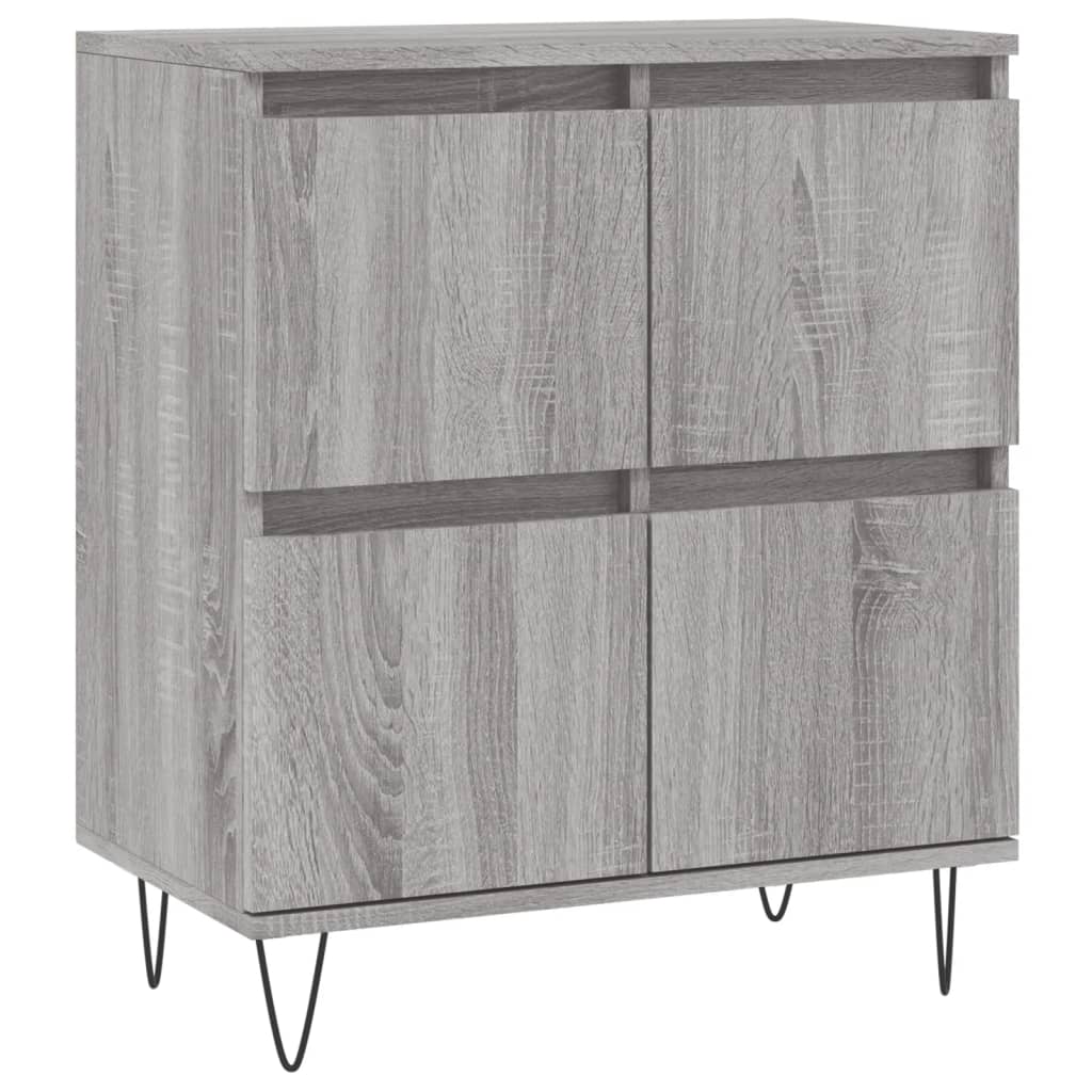 Buffets 3 pcs Sonoma gris Bois d'ingénierie - XIOS