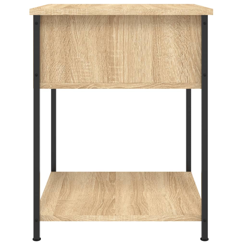 Tables de chevet 2 pcs chêne sonoma 44x45x58 cm bois ingénierie - XIOS