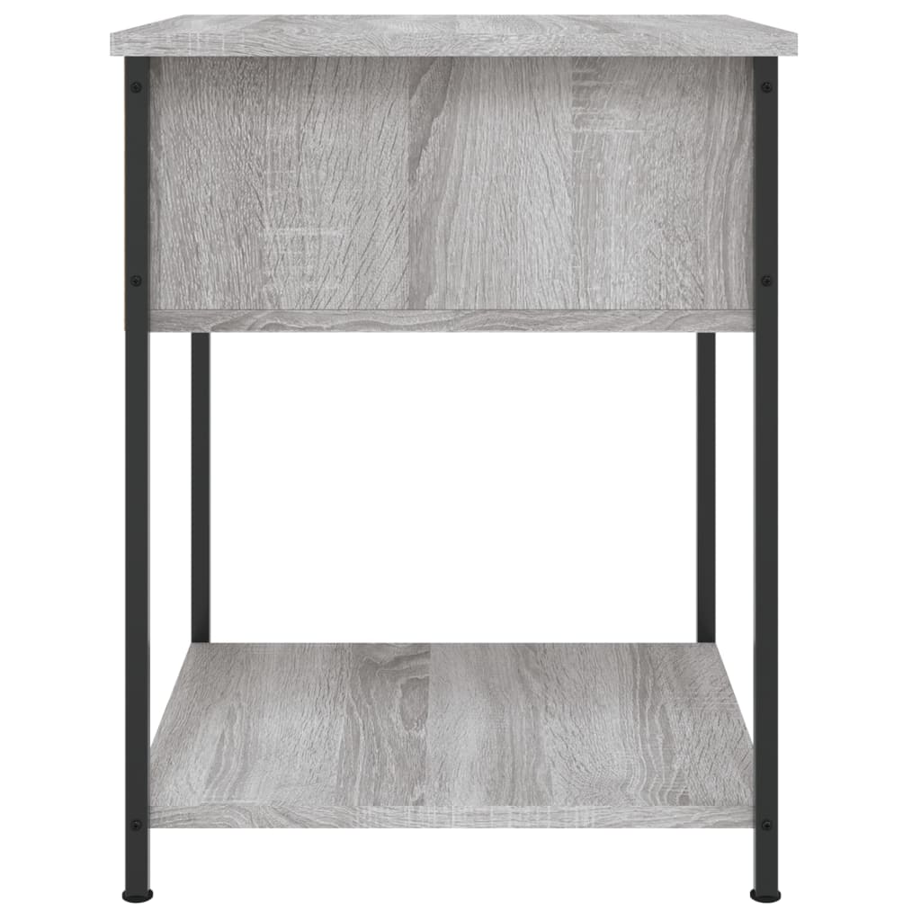Tables de chevet 2 pcs sonoma gris 44x45x58 cm bois ingénierie - XIOS