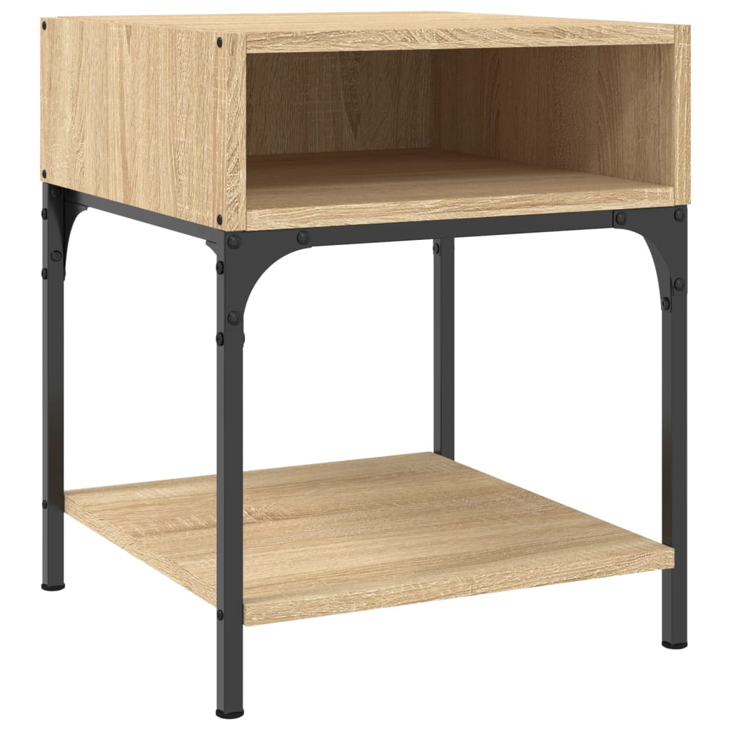 Table de chevet chêne sonoma 40x41x50 cm bois d'ingénierie - XIOS
