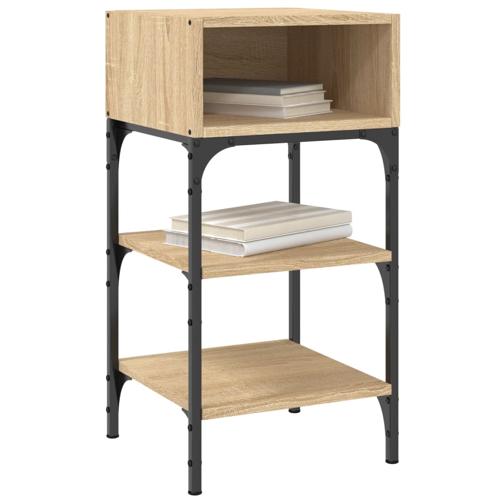 Tables de chevet 2 pcs chêne sonoma 35x34,5x70 cm - XIOS