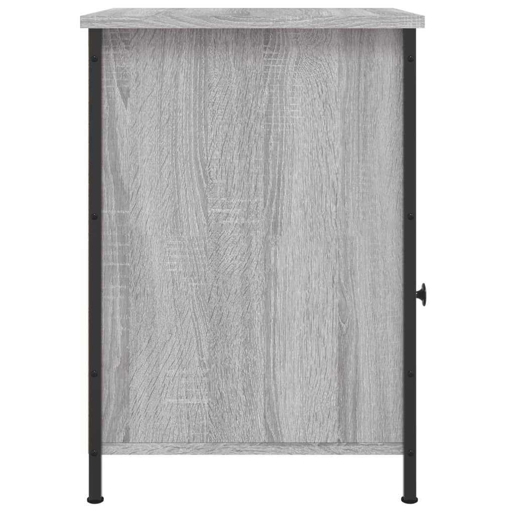 Table de chevet sonoma gris 40x42x60 cm bois d'ingénierie - XIOS
