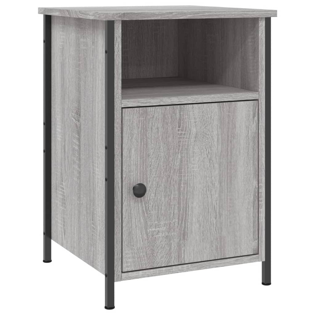 Tables de chevet 2 pcs sonoma gris 40x42x60cm bois d'ingénierie - XIOS