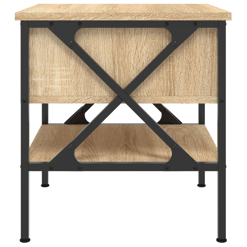 Table de chevet chêne sonoma 40x42x45 cm bois d'ingénierie - XIOS