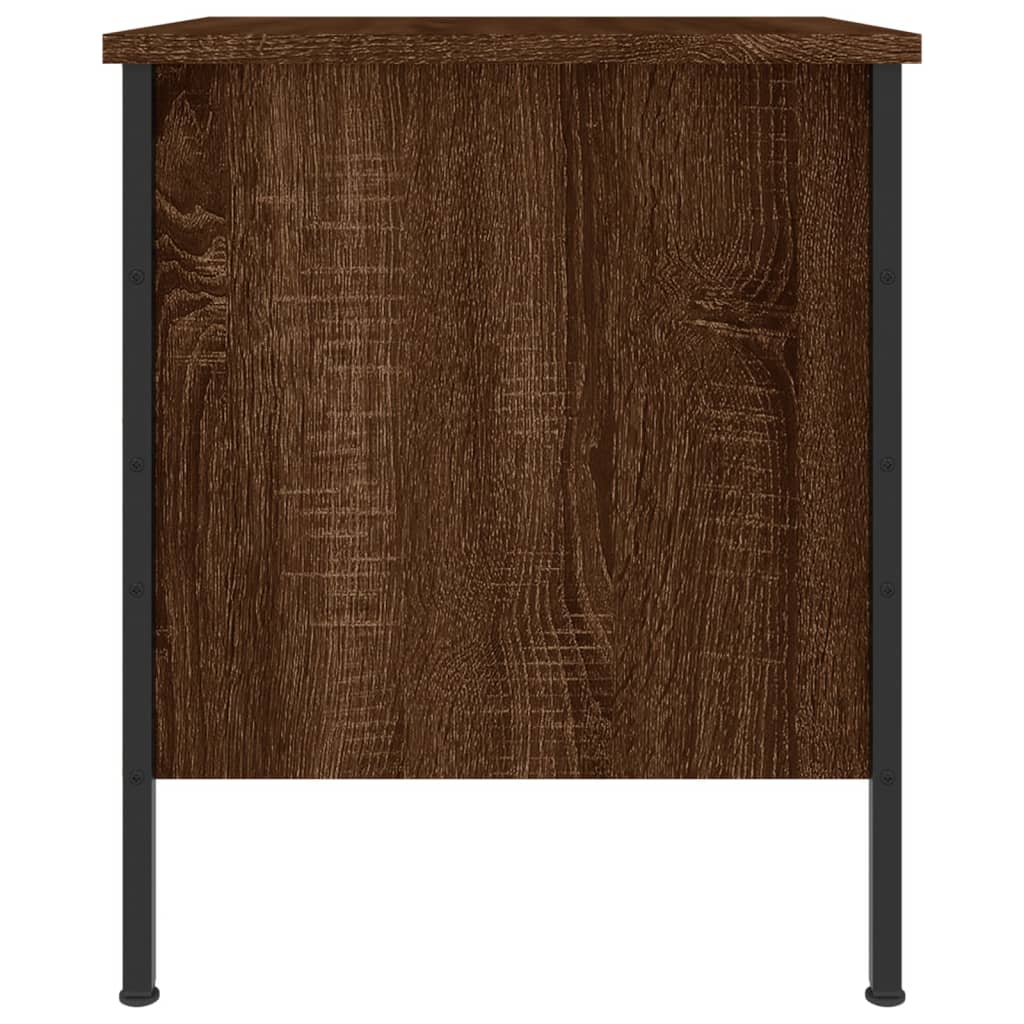 Tables de chevet 2pcs chêne marron 40x42x50cm bois d'ingénierie - XIOS
