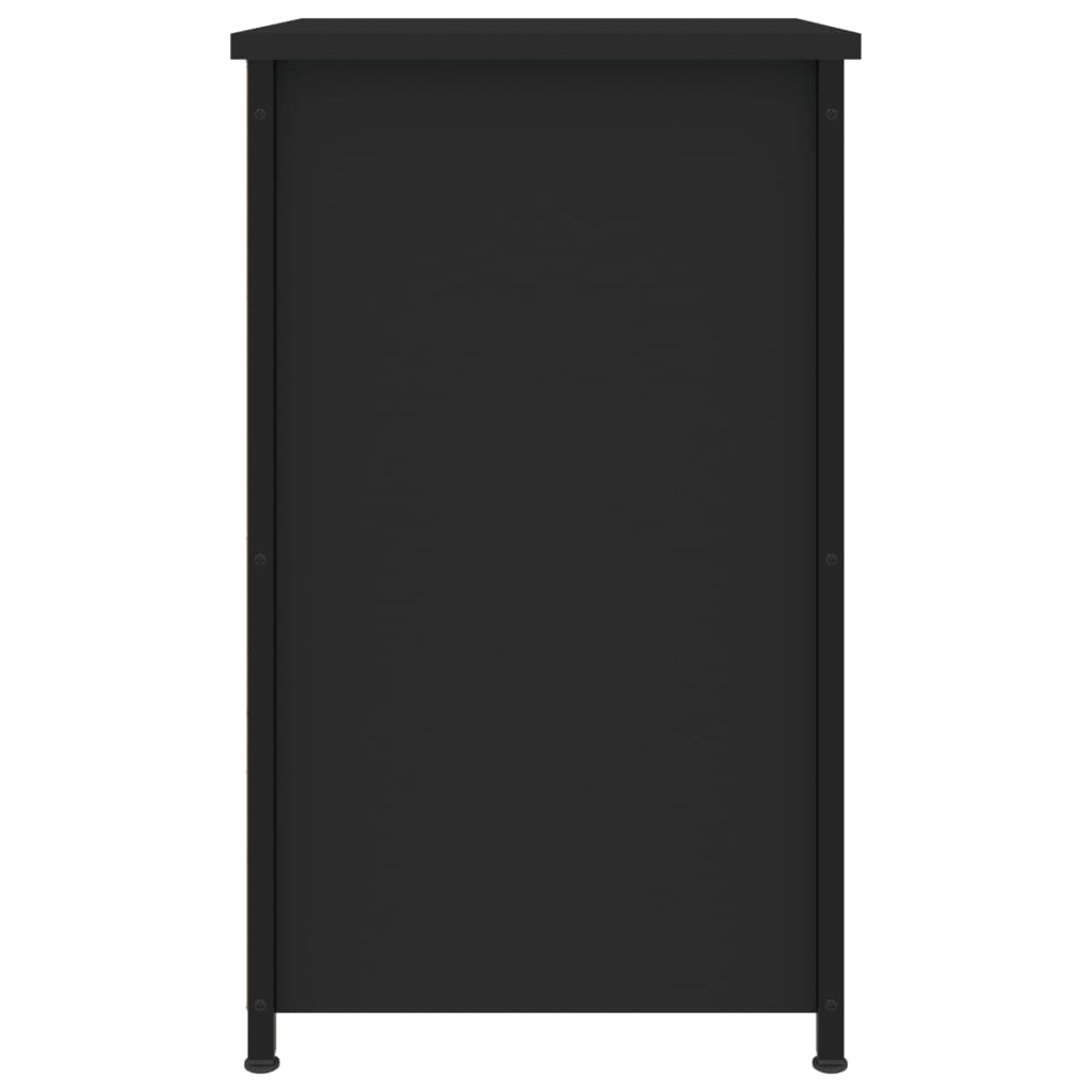 Tables de chevet 2 pcs noir 40x36x60 cm bois d’ingénierie - XIOS