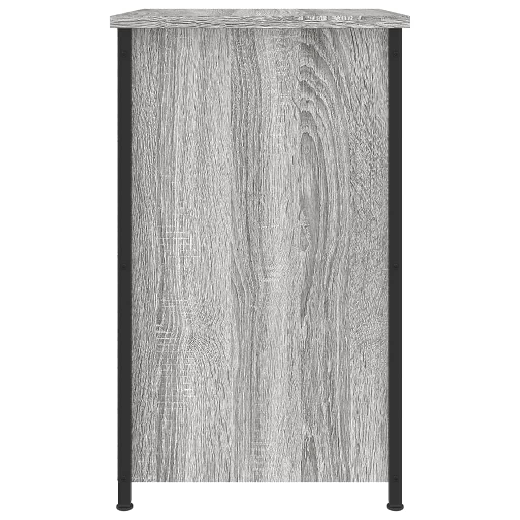 Tables de chevet 2 pcs sonoma gris 40x36x60cm bois d'ingénierie - XIOS