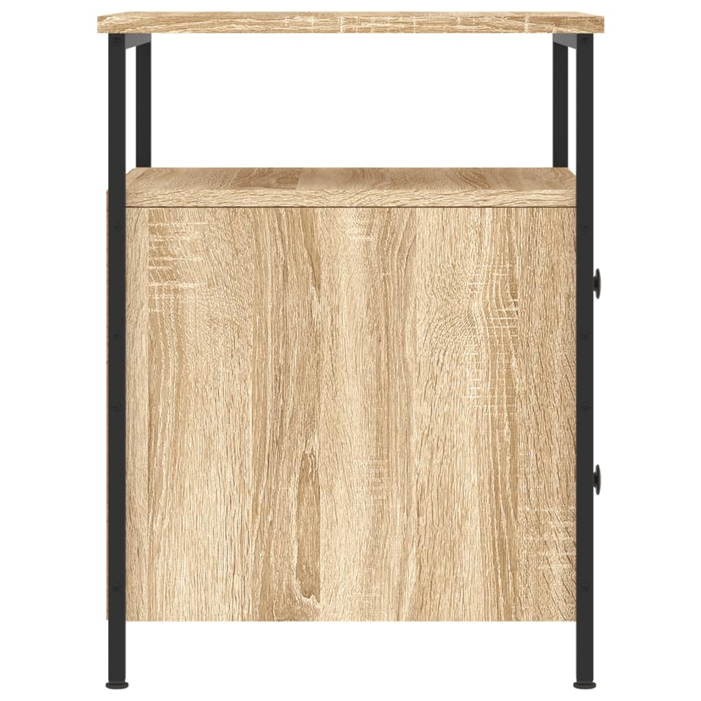 Table de chevet chêne sonoma 44x45x60 cm bois d'ingénierie - XIOS