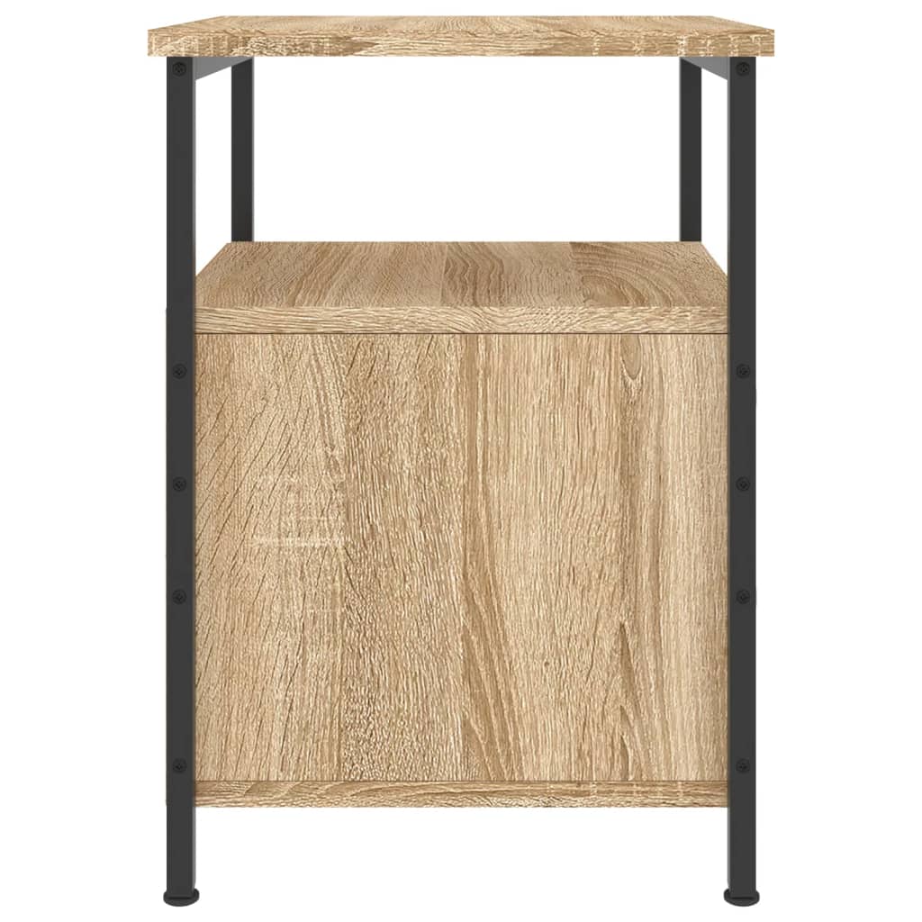 Table de chevet chêne sonoma 34x35,5x50 cm bois d'ingénierie - XIOS