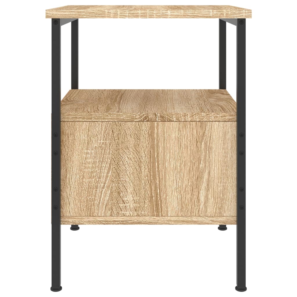 Tables de chevet 2 pcs chêne sonoma 34x36x50 cm bois ingénierie - XIOS