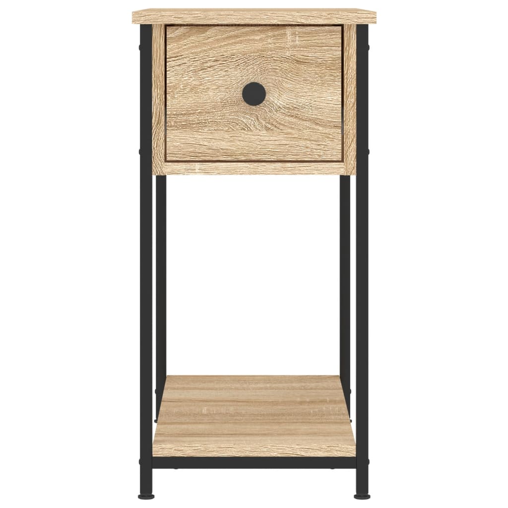 Tables de chevet 2 pcs chêne sonoma 30x60x60 cm bois ingénierie - XIOS