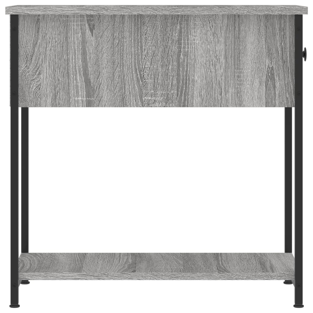 Tables de chevet 2 pcs sonoma gris 30x60x60cm bois d'ingénierie - XIOS