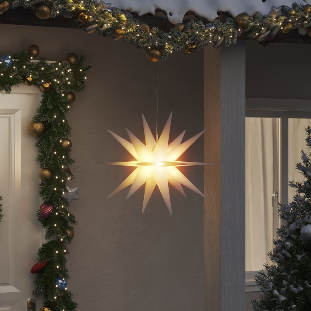 Lumières de Noël avec LED 3 pcs pliable blanc 57 cm - XIOS