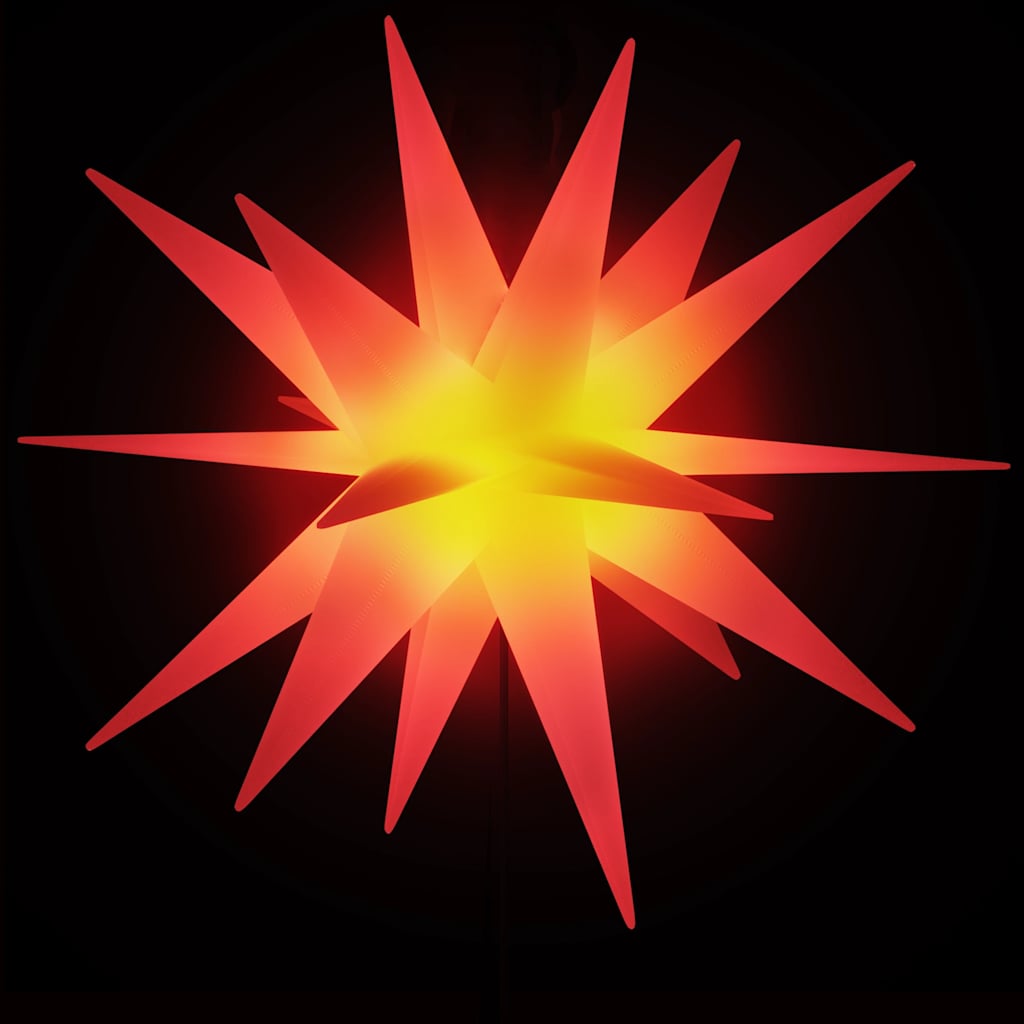 Lumières de Noël avec piquets 3 pcs LED pliable rouge 57 cm - XIOS