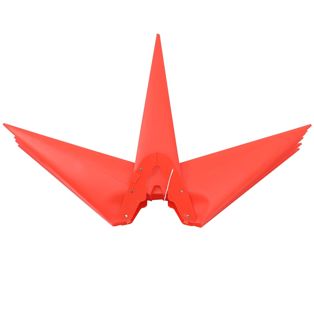 Lumières de Noël avec piquets 3 pcs LED pliable rouge 57 cm - XIOS