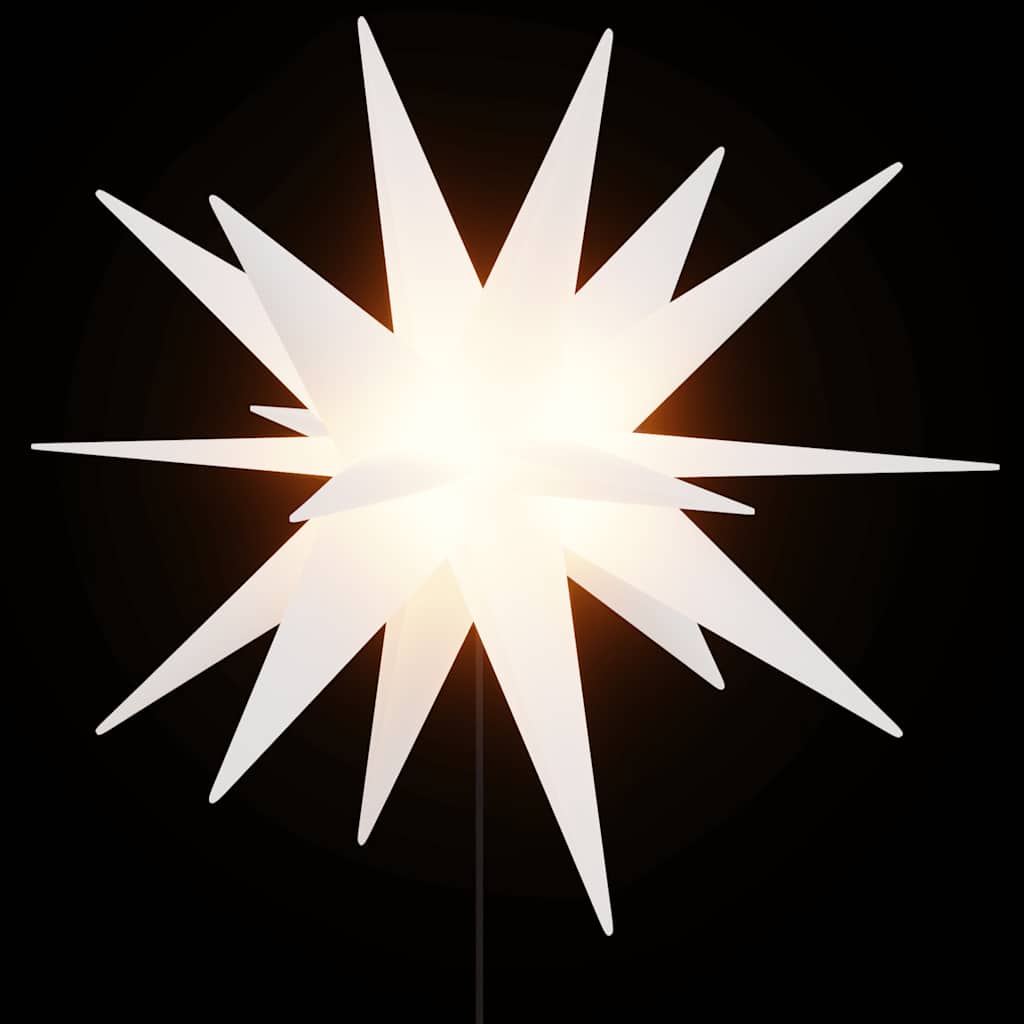 Lumières de Noël avec piquets 3 pcs LED pliable blanc 57 cm - XIOS