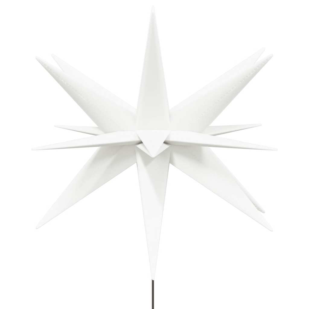 Lumières de Noël avec piquets 3 pcs LED pliable blanc 57 cm - XIOS