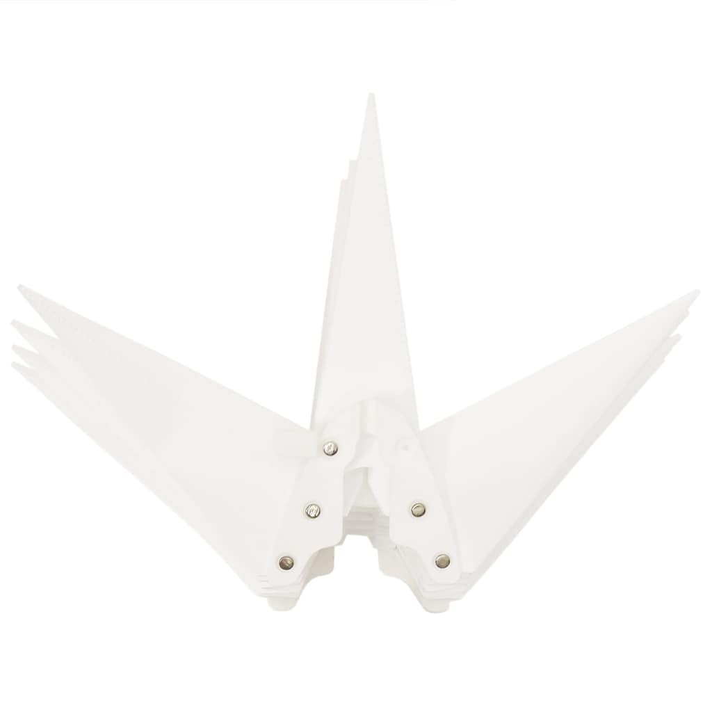 Lumières de Noël avec piquets 3 pcs LED pliable blanc 57 cm - XIOS