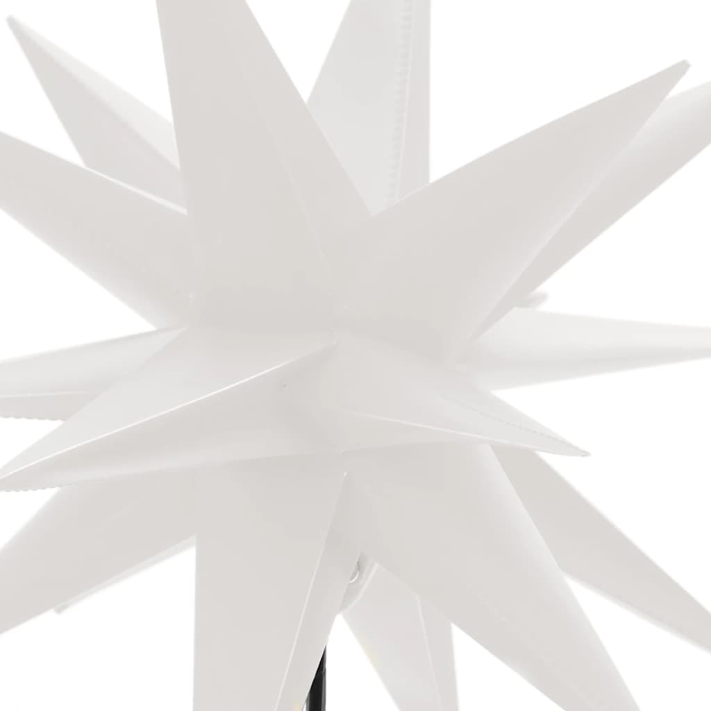 Lumières de Noël avec piquets 3 pcs LED pliable blanc 57 cm - XIOS