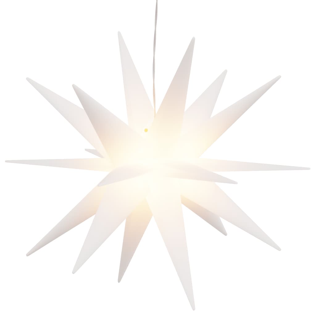 Lumières de Noël avec LED 3 pcs pliable blanc 100 cm - XIOS